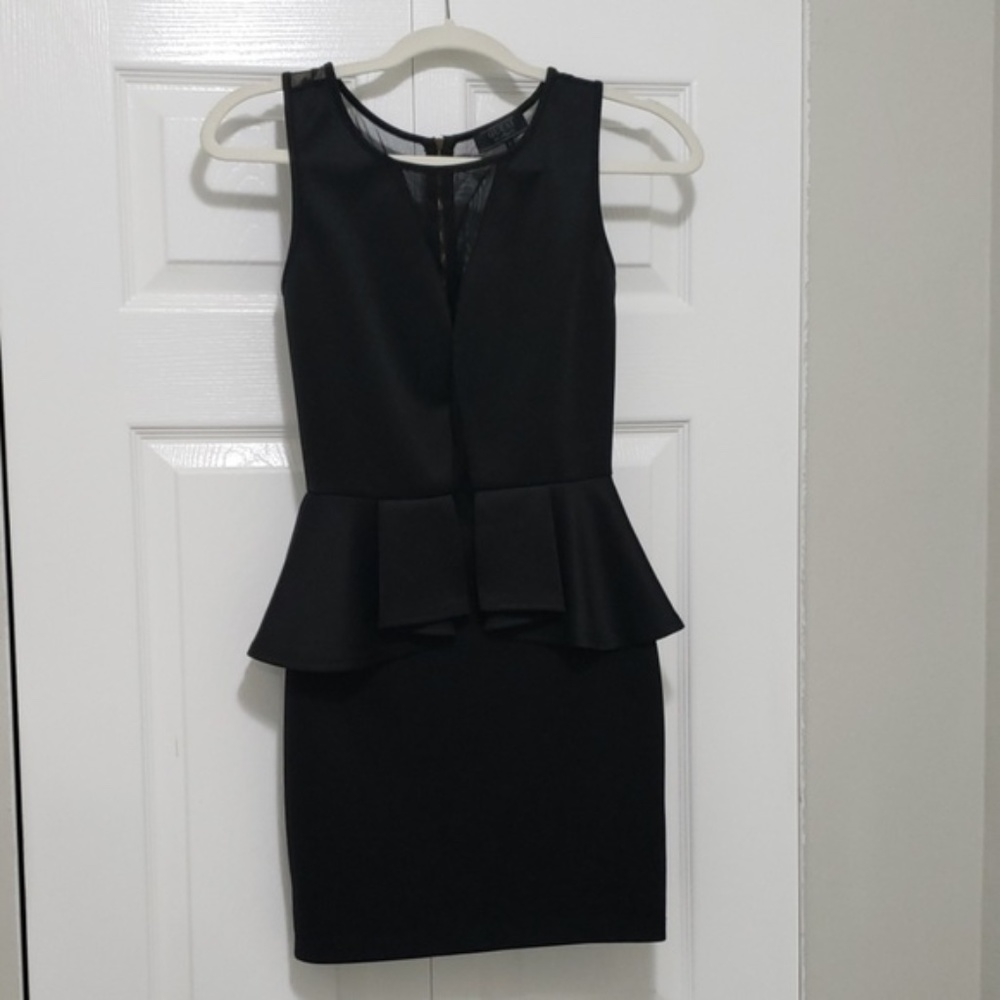 PEPLUM DRESS